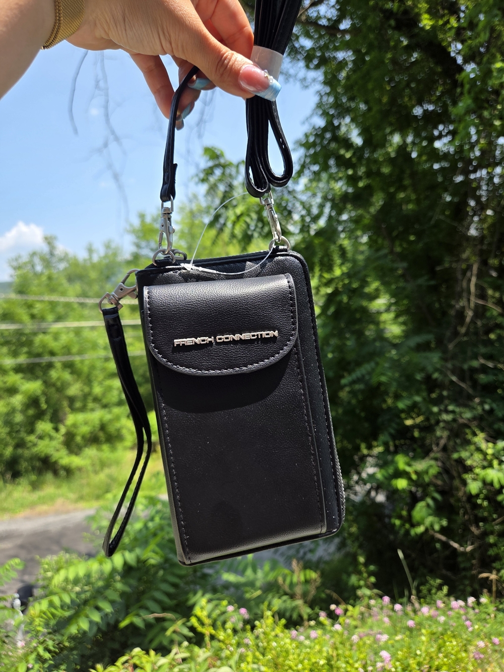 Cell Phone Crossbody Wristlet Wallet Travel Stadium Bag